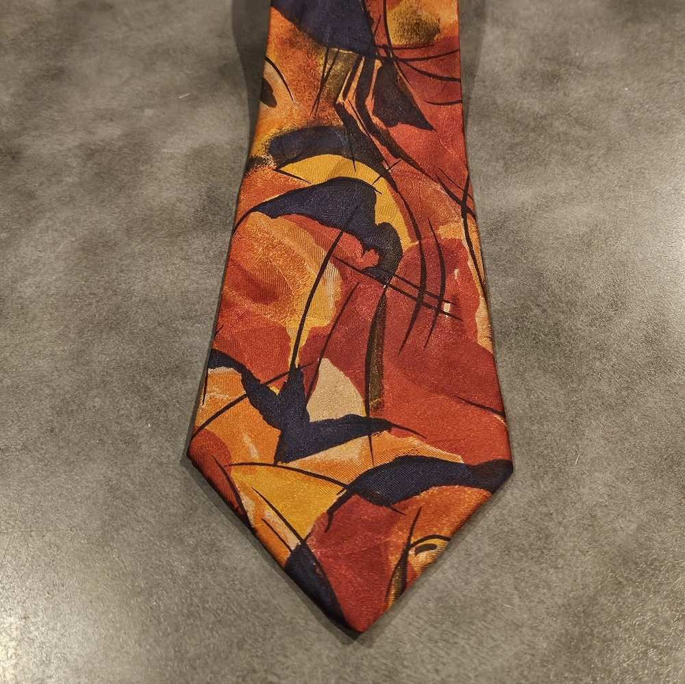 Zanzara Silk Tie